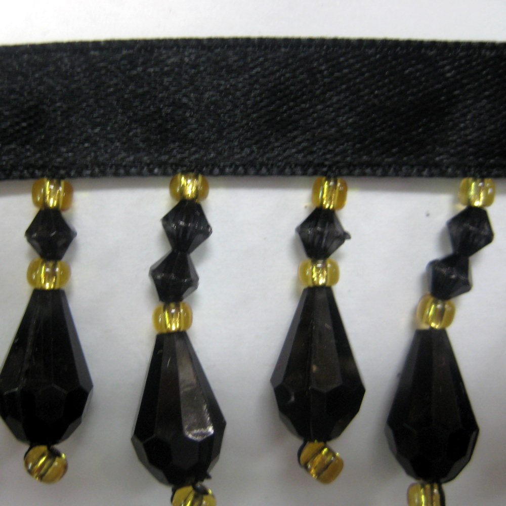 GLASS BEADED FRINGE GLASS BEADED FRINGE
